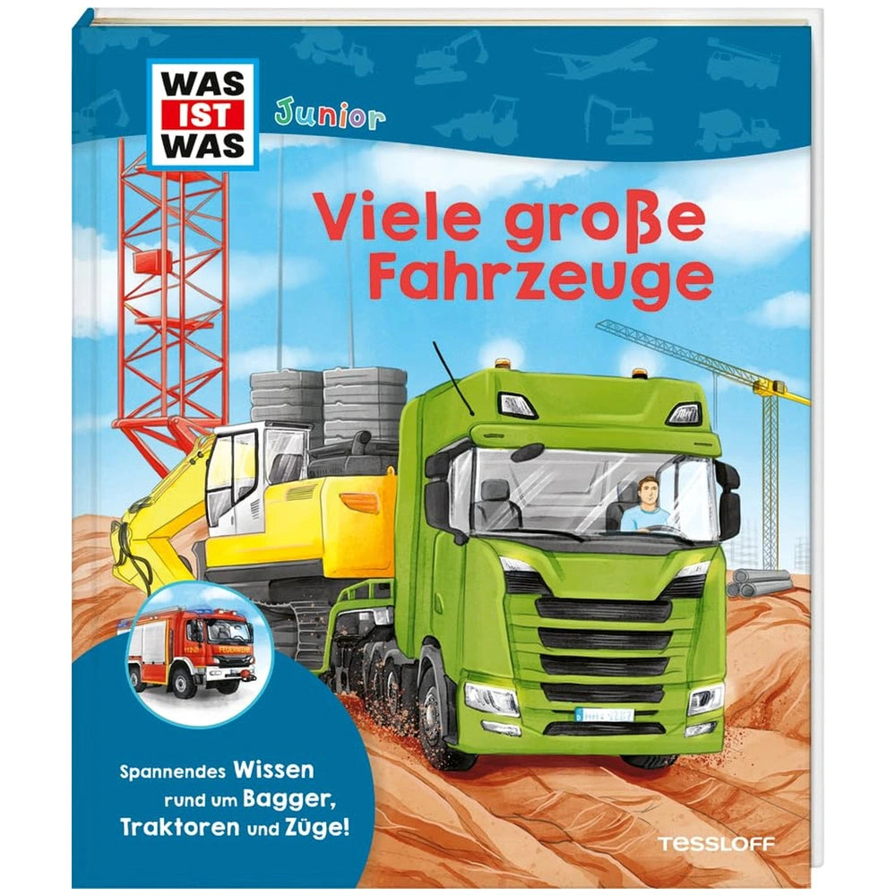 TESSLOFF - WAS IST WAS Junior Veicoli Grandi - Libri - Edizione Tedesca