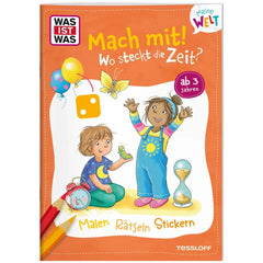 TESSLOFF - WAS IST WAS La mia vita Fai con Dove si nasconde il tempo - Giocattoli educativi - Edizione tedesca