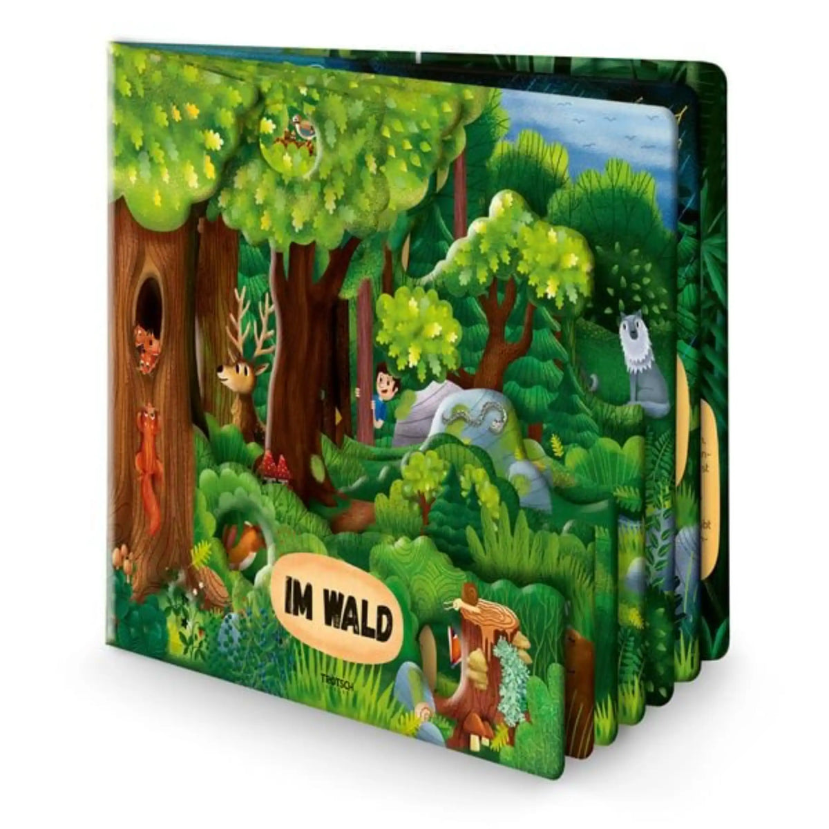 TROTSCH - Libro Esploratore Nel Bosco - Edizione Tedesca