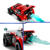 LEGO 76244 Marvel Miles Morales vs. Morbius, Spider-Man Building Toy for Boys and Girls with Race Car and Minifigures, Adventures in the Spiderverse Set