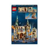 LEGO 76413 Harry Potter Hogwarts: Room of Requirement, Castle Toy with Transforming Fire Serpent Figure, Deathly Hallows Modular Building Set