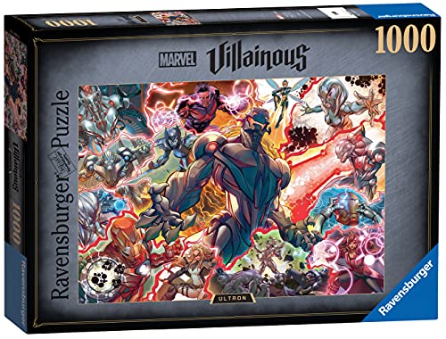 Ravensburger Marvel Avengers Challenge Puzzle - 1000 Piece Jigsaw Puzzles  for Adults & Kids Age 12 Years Up